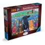Ravensburger - Puzzle animalute la castelul Eilean Donan 1000 piese Ravensburger - 1